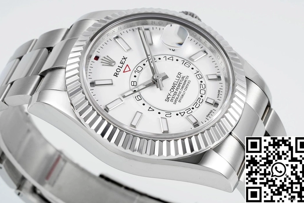 M336934-0003 Factory ZF SKY White Dial DWELLER Rolex 1024